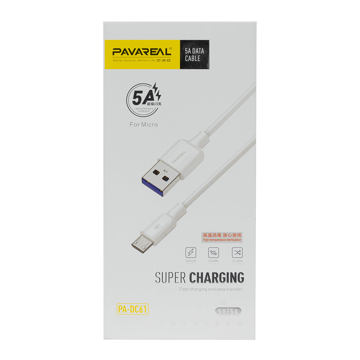 Cable Carga Rapida Usb a Micro