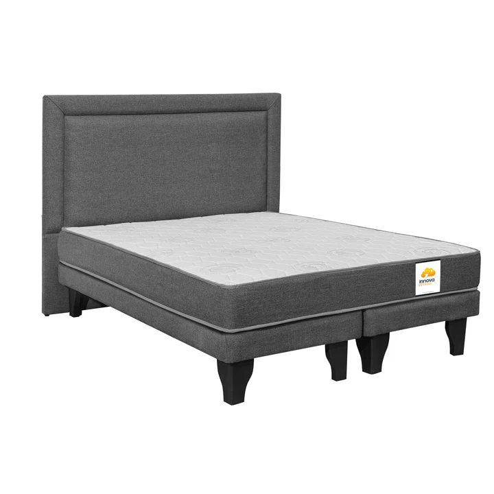 Combo Cama Europea 2 Plazas + Respaldo