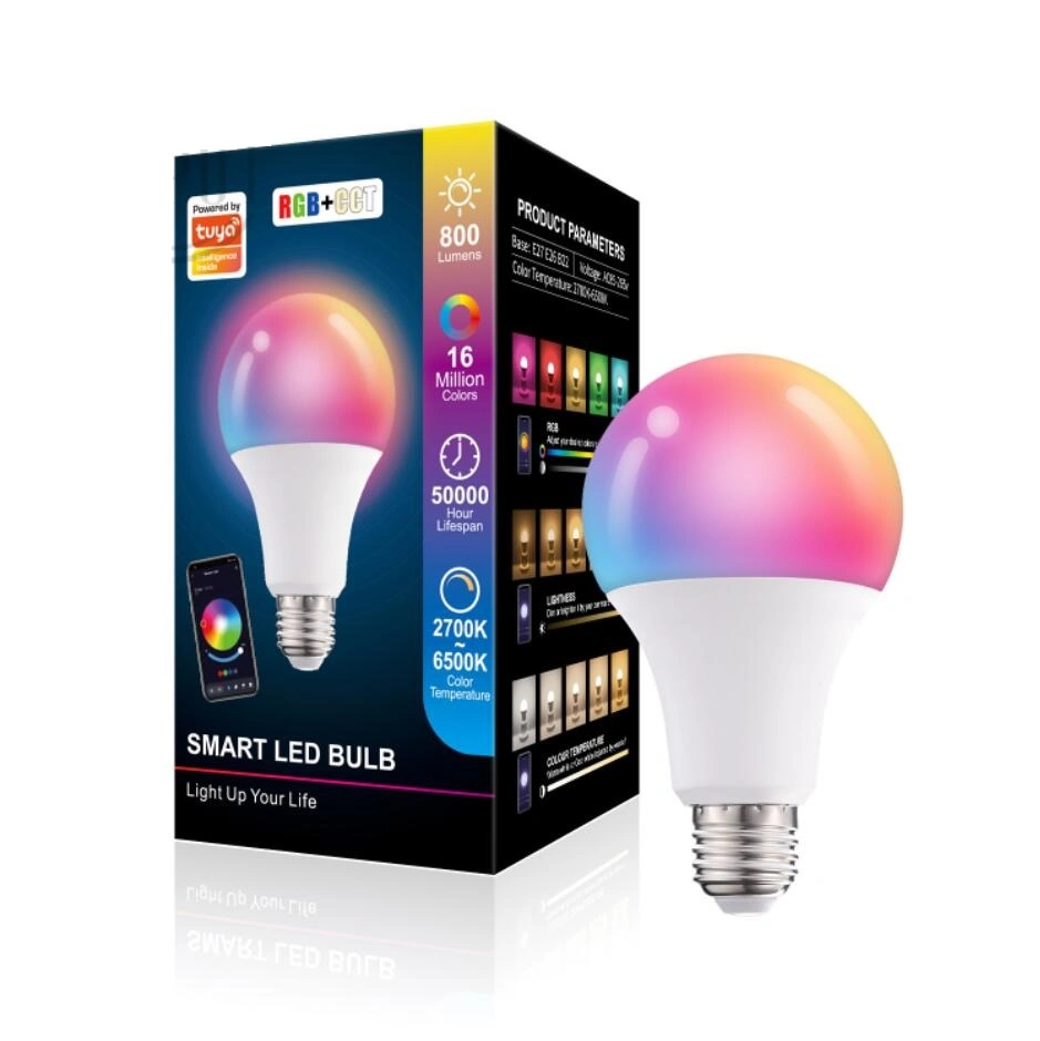 Ampolleta Led Inteligente Rgb 10W E27