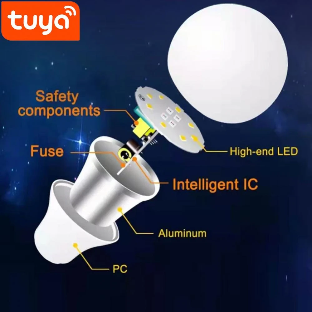 Ampolleta Led Inteligente Rgb 10W E27