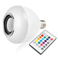 Ampolletas Led Rgb Parlante Bluetooth Control Remoto