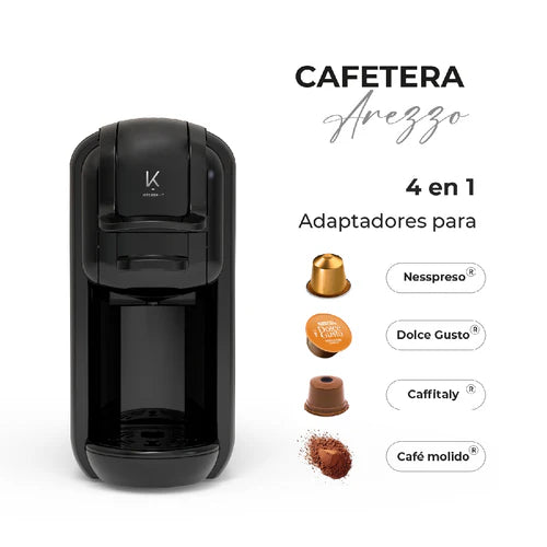 Cafetera Arezzo 4 en 1