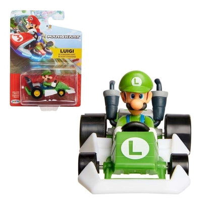 Auto de Carreras Luigi - Super Mario Kart Racers Wave 5