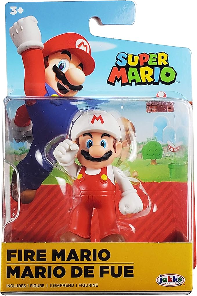 Figura de Super Mario Bros. Fire Mario