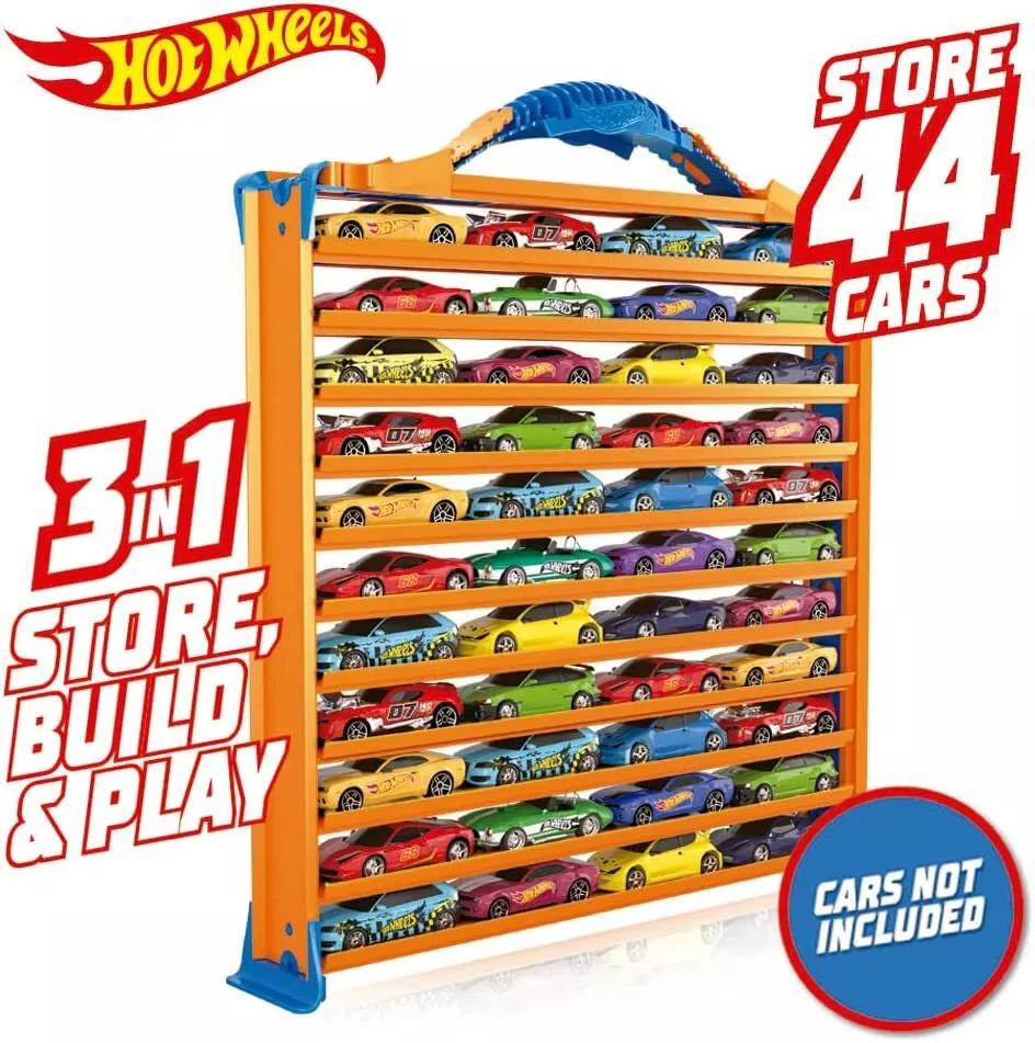 Pista Hot Wheels Caja Guarda Autos