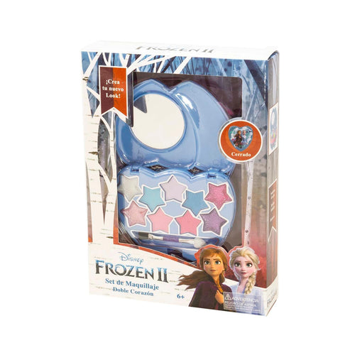 Set De Maquillaje Double Heart Para Niñas Frozen Disney