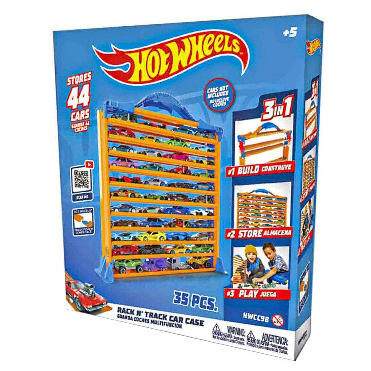 Pista Hot Wheels Caja Guarda Autos