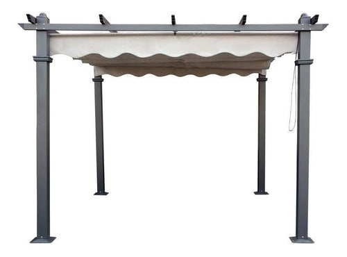 Toldo Gazebo Retráctil 3x3m Roma