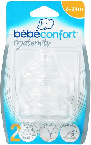 Tetinas De Silicona Bebe Confort Maternity Nivel 3 De 6-24 M