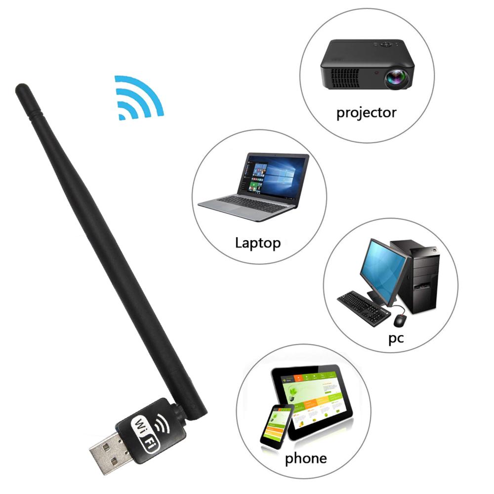 Adaptador Receptor Antena Wifi Usb 2.0 150 Mbps Pc Notebook GENERICO – Remex